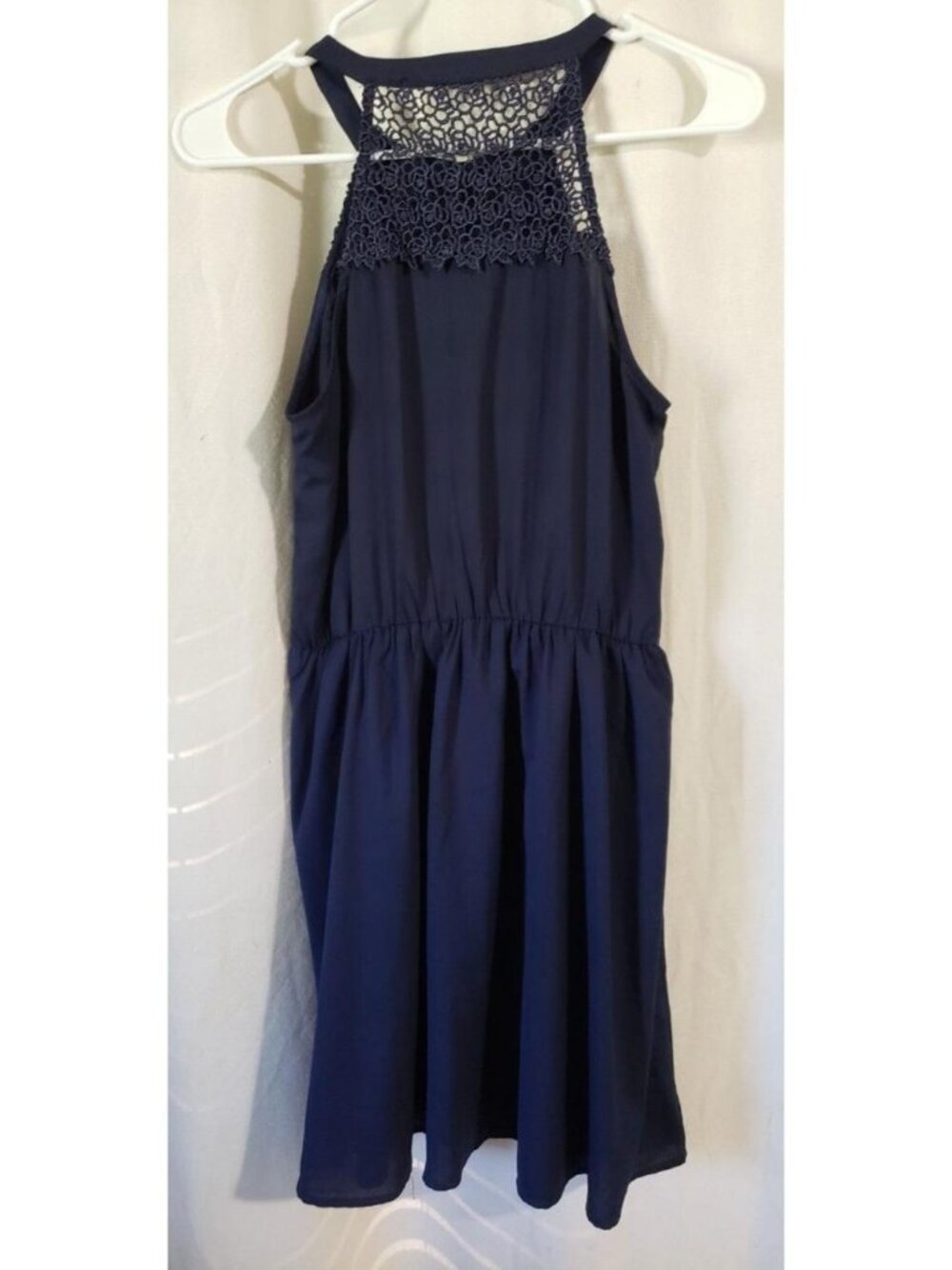 Women’s Small Navy Blue Lace